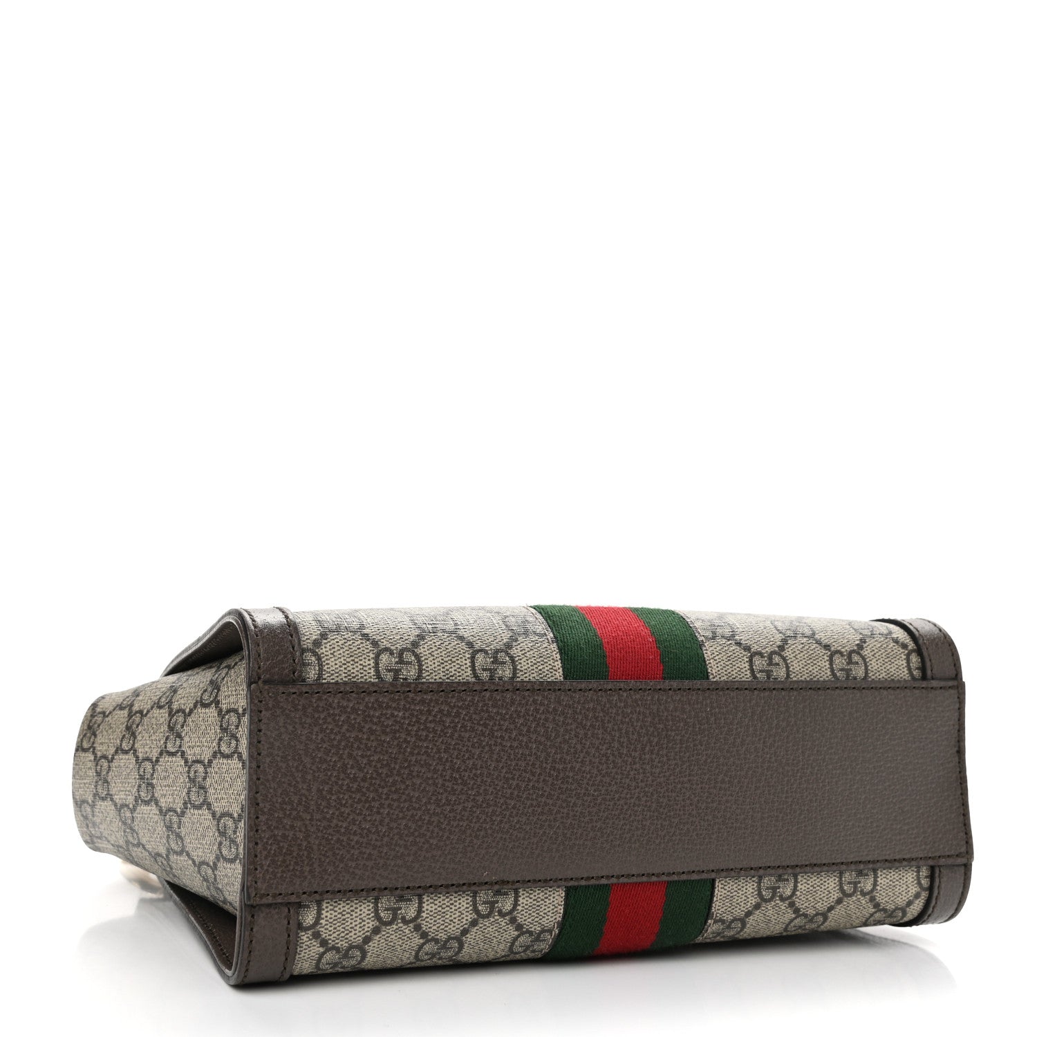 Gucci GG Supreme Monogram Small Ophidia Tote Bag Brown 4 of 11