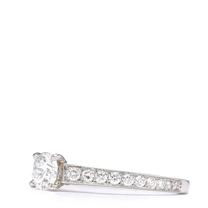 Cartier Platinum Diamond .40ct Solitaire 1895 Engagement Ring 49 4.75 3 of 5