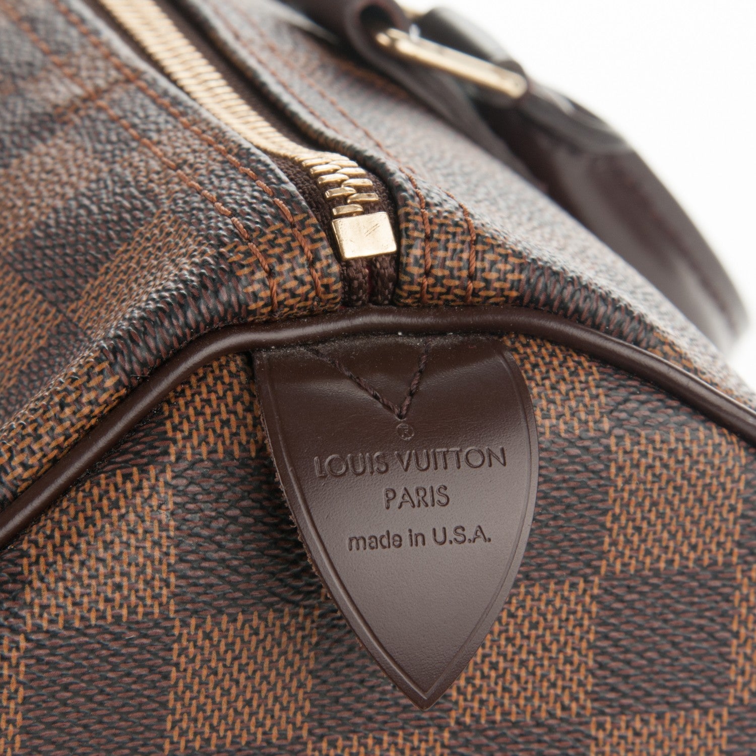 Louis Vuitton Damier Ebene Speedy 30 5 of 7