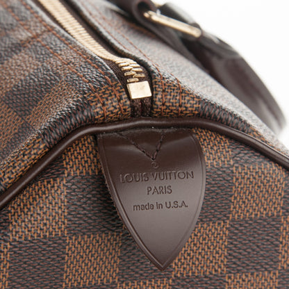 Louis Vuitton Damier Ebene Speedy 30 5 of 7