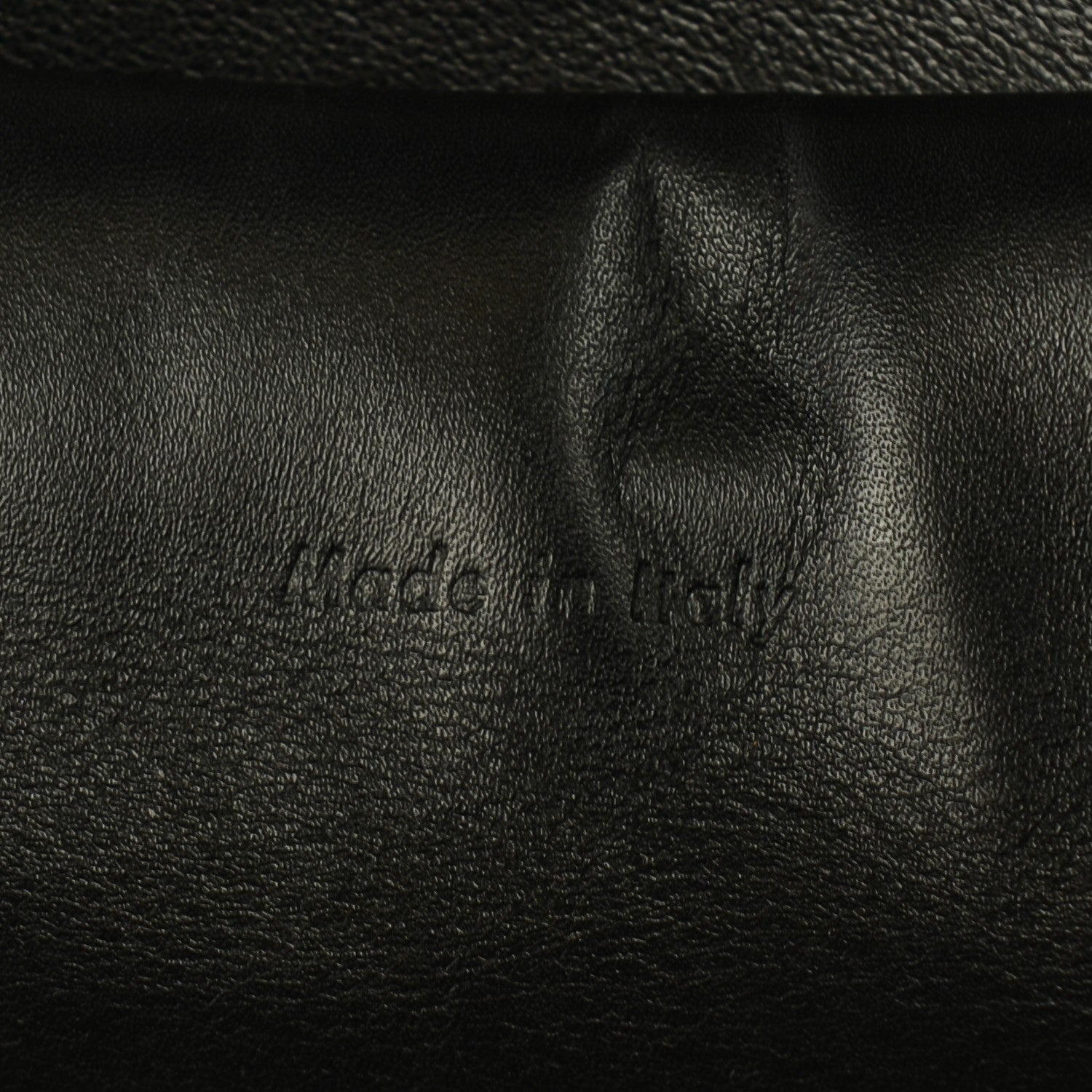 Celine Calfskin Astrakhan Embossed Small Belt Bag Black 7 of 9