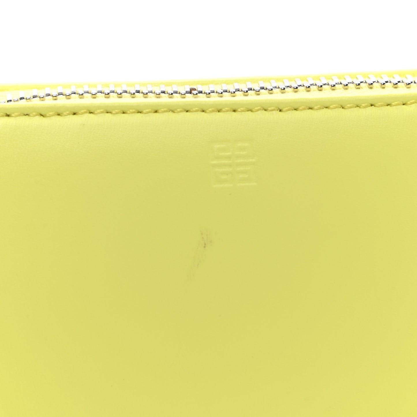 Smooth Calfskin Nano Antigona Acid Yellow