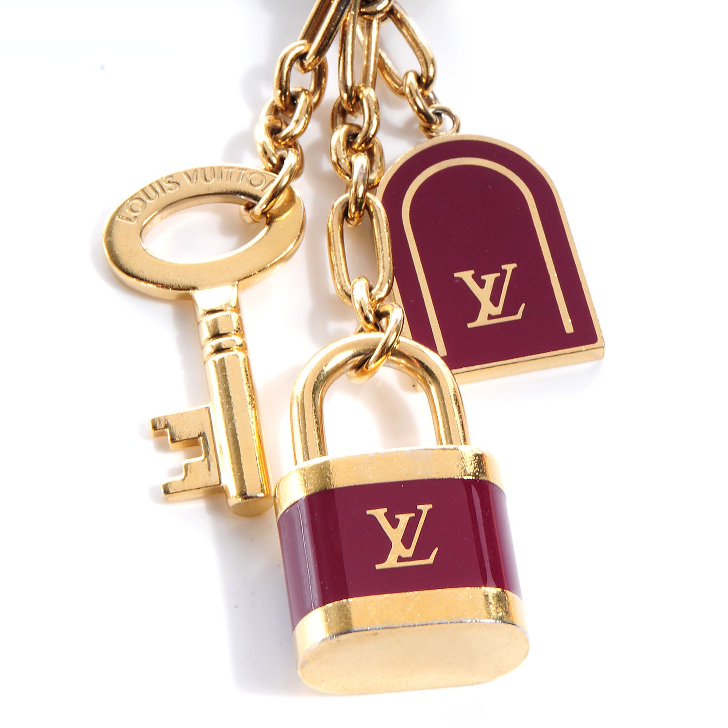 Louis Vuitton PTE Cles Cadenas Key Holder Violet 4 of 5