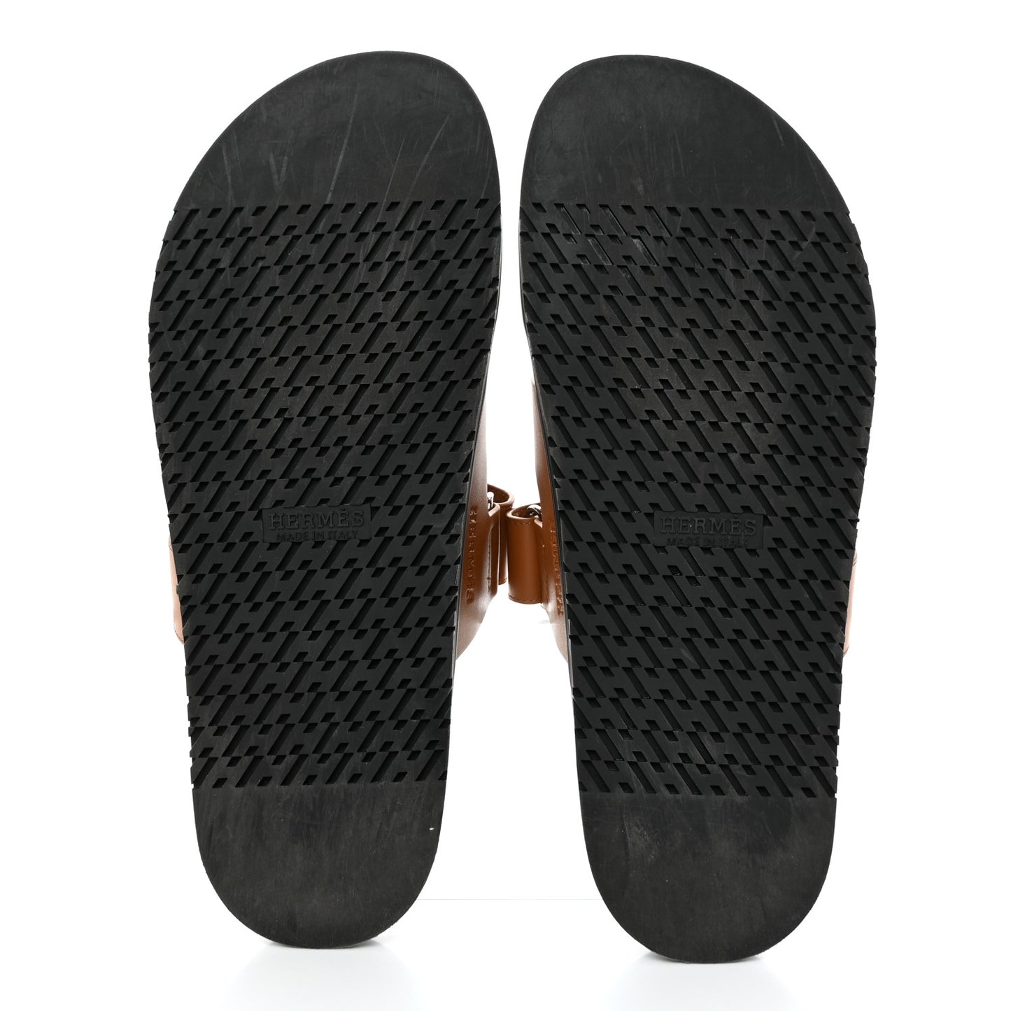 Calfskin Mens Chypre Sandals 45.5 Gold