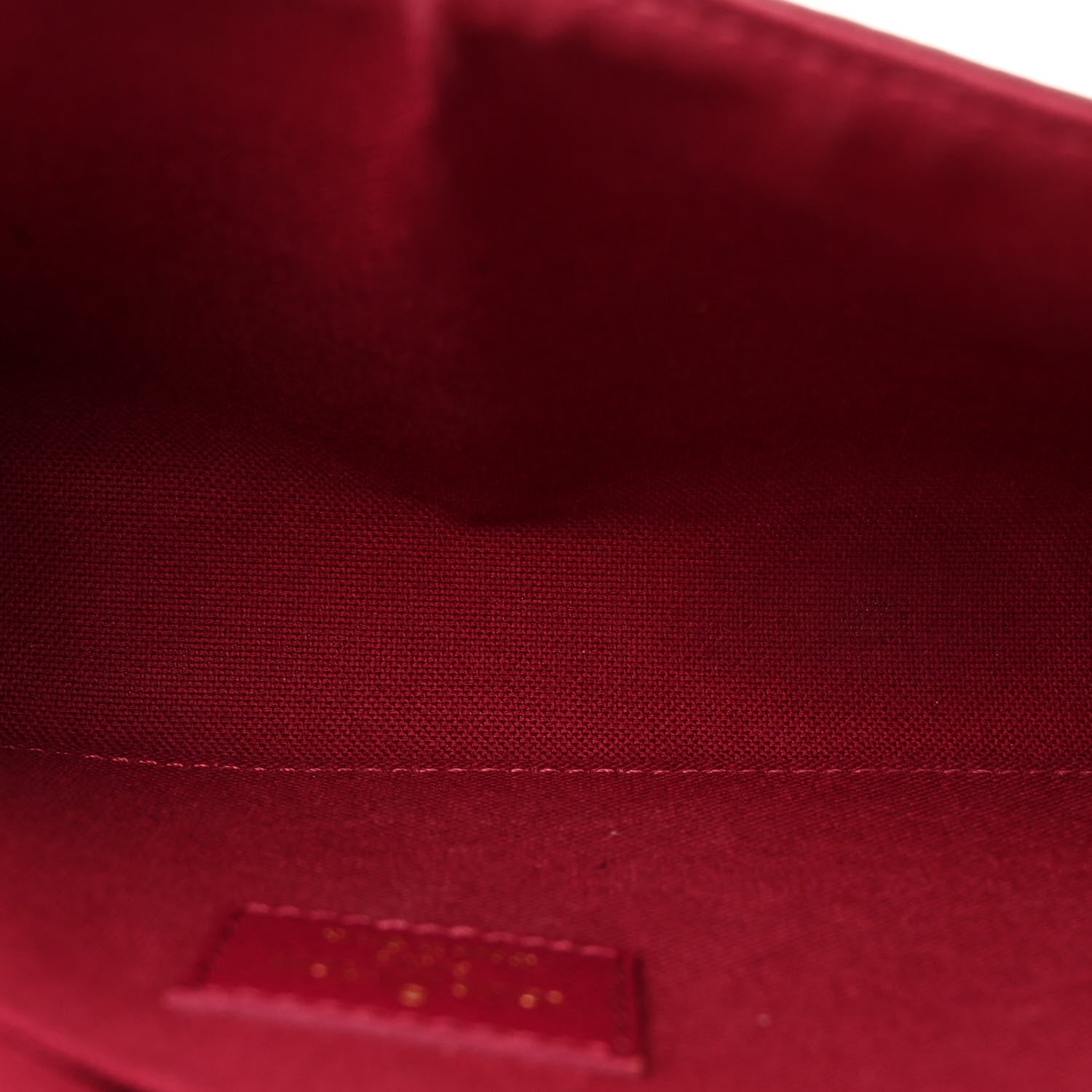 Louis Vuitton Monogram Pochette Felicie Chain Wallet Fuchsia 6 of 18