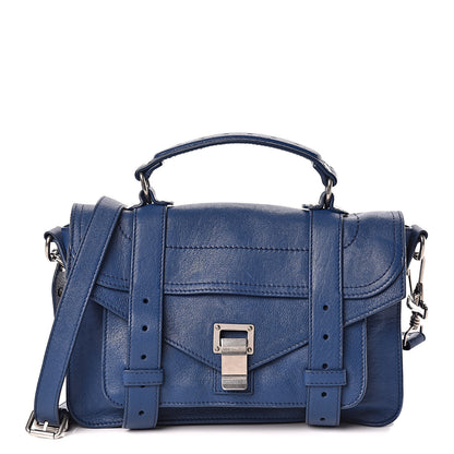 Proenza Schouler Lambskin Tiny PS1 Satchel Peacock 1 of 13