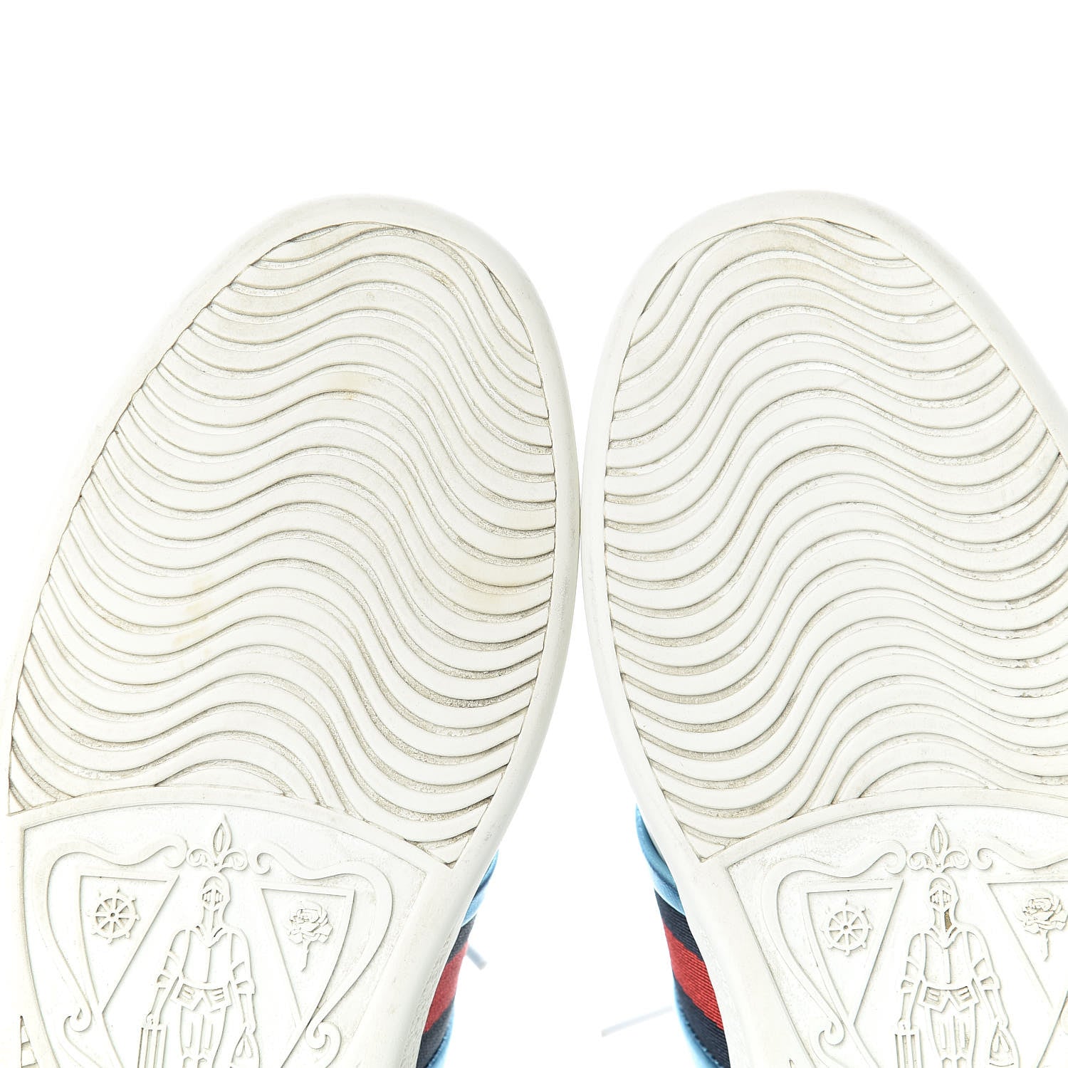 Gucci Calfskin Lace Ayers Sylvie Web New Womens Ace High Top Sneakers 35.5 White 6 of 11