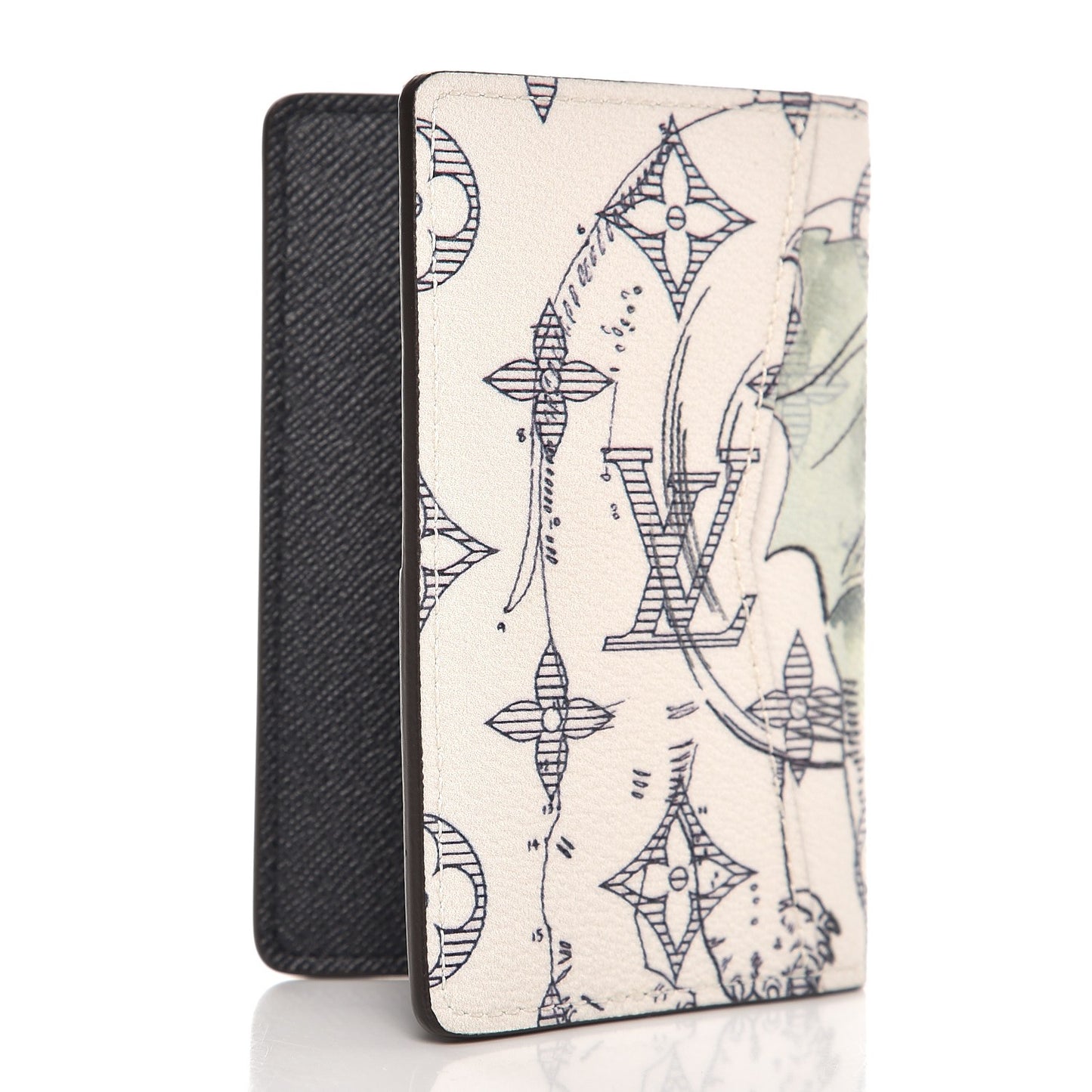 Savane Monogram Chapman Pocket Organizer White