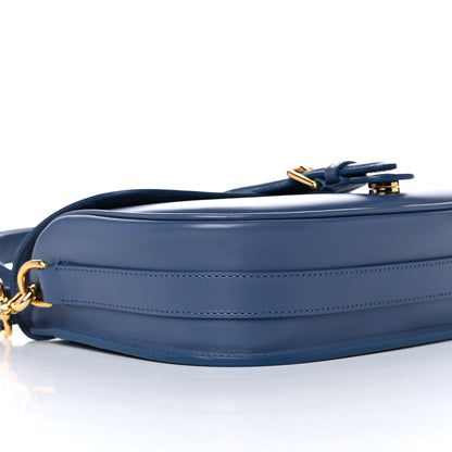 Christian Dior Box Calfskin Medium Bobby Flap Denim Blue 8 of 13