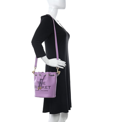 Marc Jacobs Grained Calfskin The Bucket Bag Regal Orchid 2 of 11