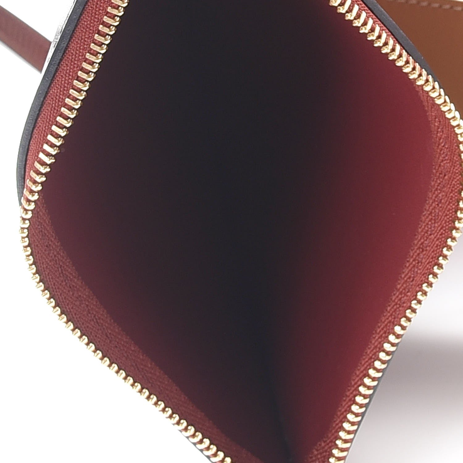 Celine Shiny Smooth Calfskin Small Twisted Cabas Dark Ruby Navy 7 of 11