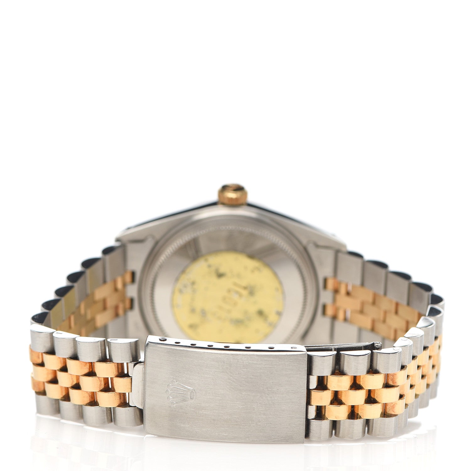 Rolex Stainless Steel 18K Yellow Gold 36mm Oyster Perpetual Datejust Watch Champagne 16013 7 of 12