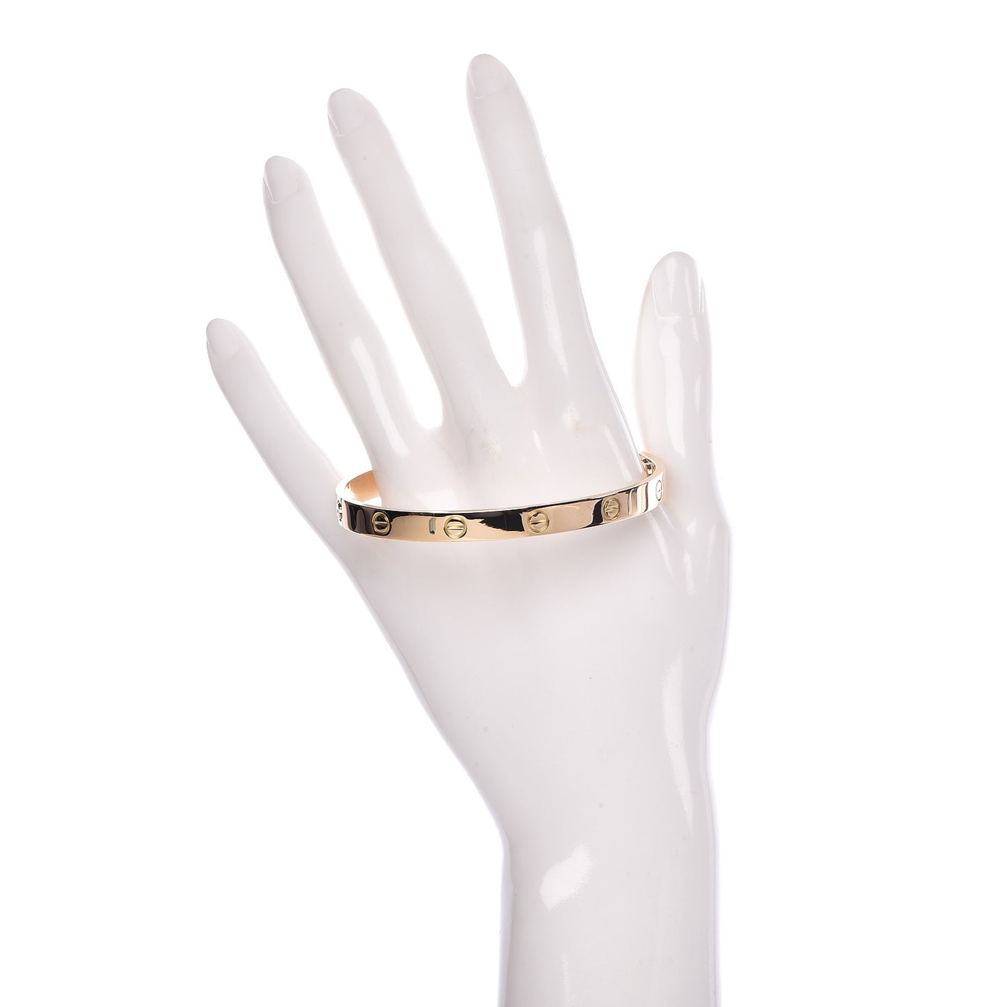 18K Yellow Gold LOVE Bracelet 19