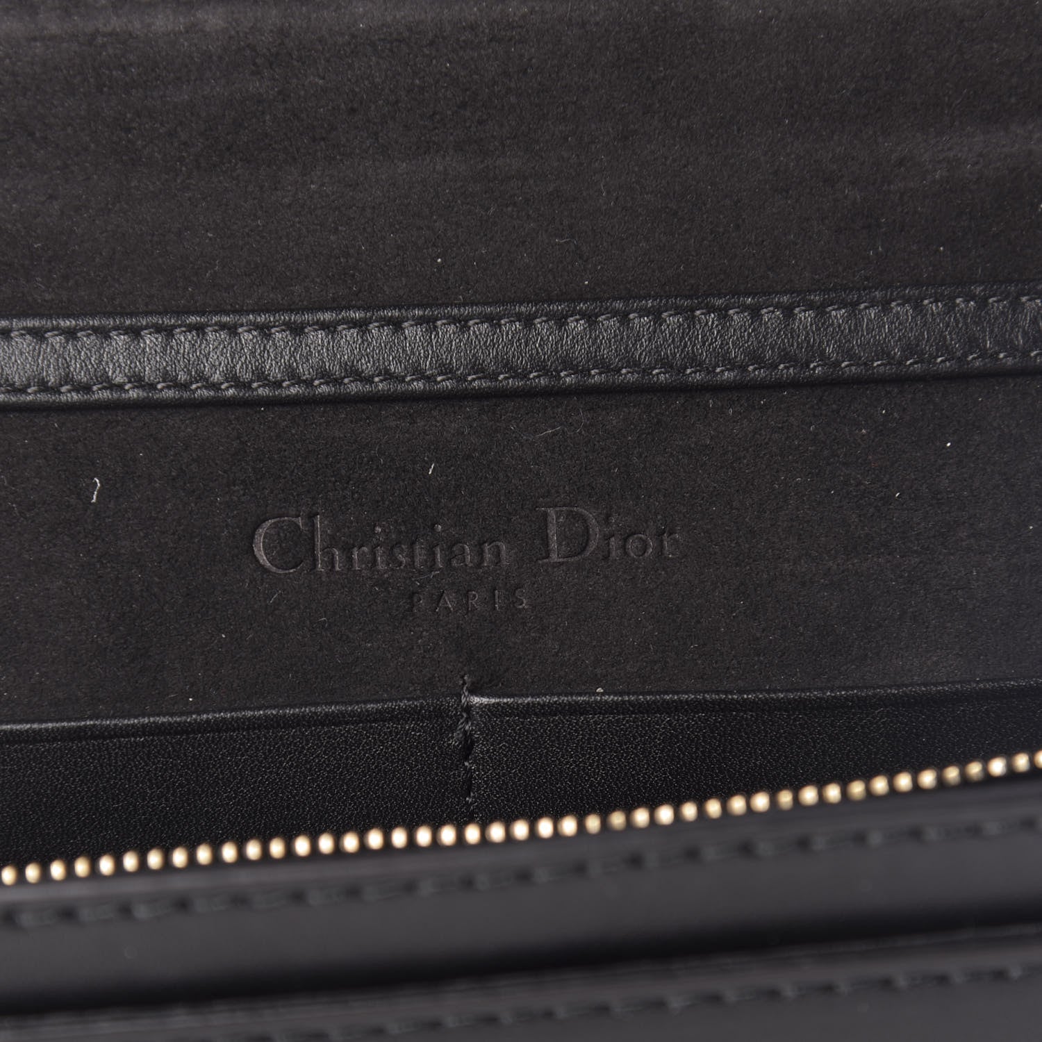Christian Dior Calfskin J'Adior Wallet on Chain Pouch Black 8 of 10