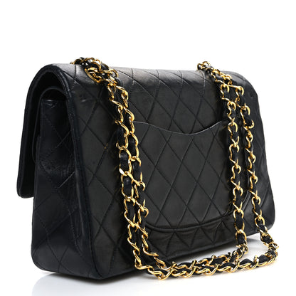 Chanel Lambskin Quilted Medium Double Flap Black 3 of 12