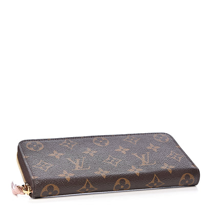 Louis Vuitton Monogram Clemence Wallet Rose Ballerine 4 of 7