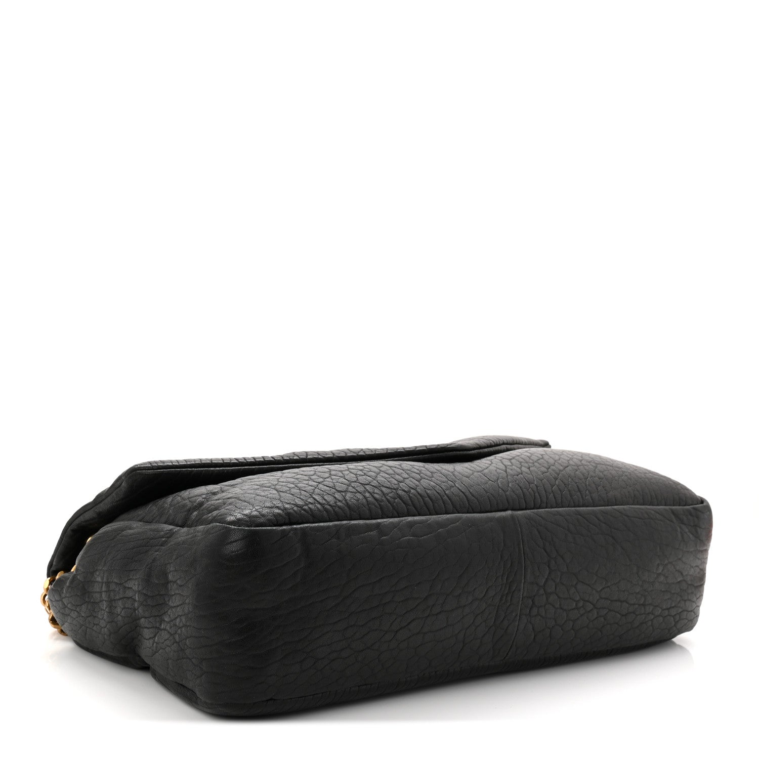 Saint Laurent Grained Lambskin Large Calypso Black 4 of 10