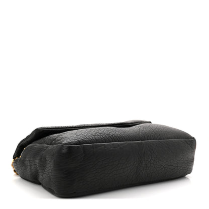 Saint Laurent Grained Lambskin Large Calypso Black 4 of 10