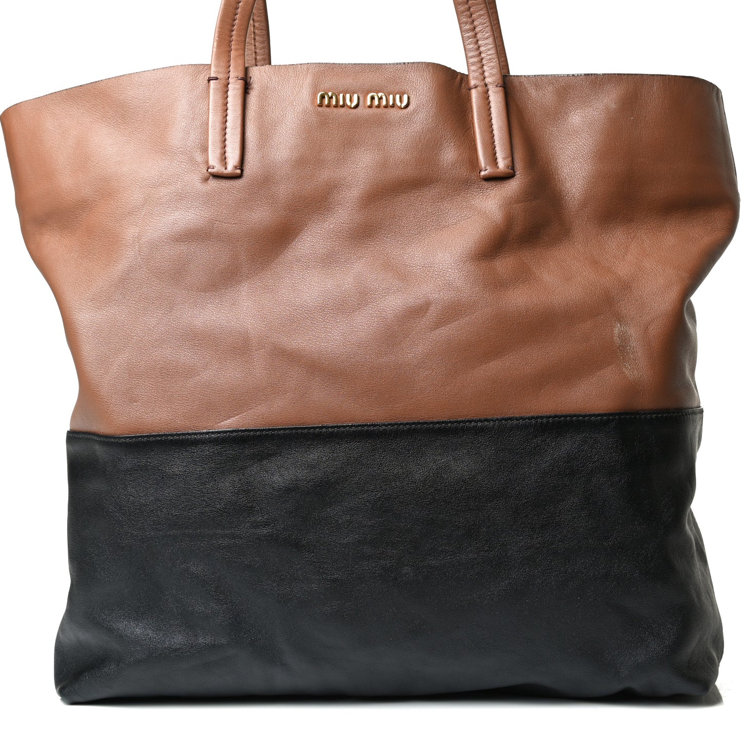 Vitello Soft Calf Tote Black Cannella