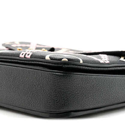 Louis Vuitton Empreinte Monogram Giant Broderies Pochette Metis Black 9 of 10