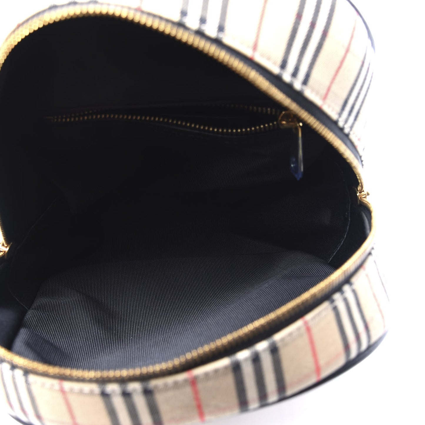 Smooth Calfskin 1983 Knight Check Link Backpack Black