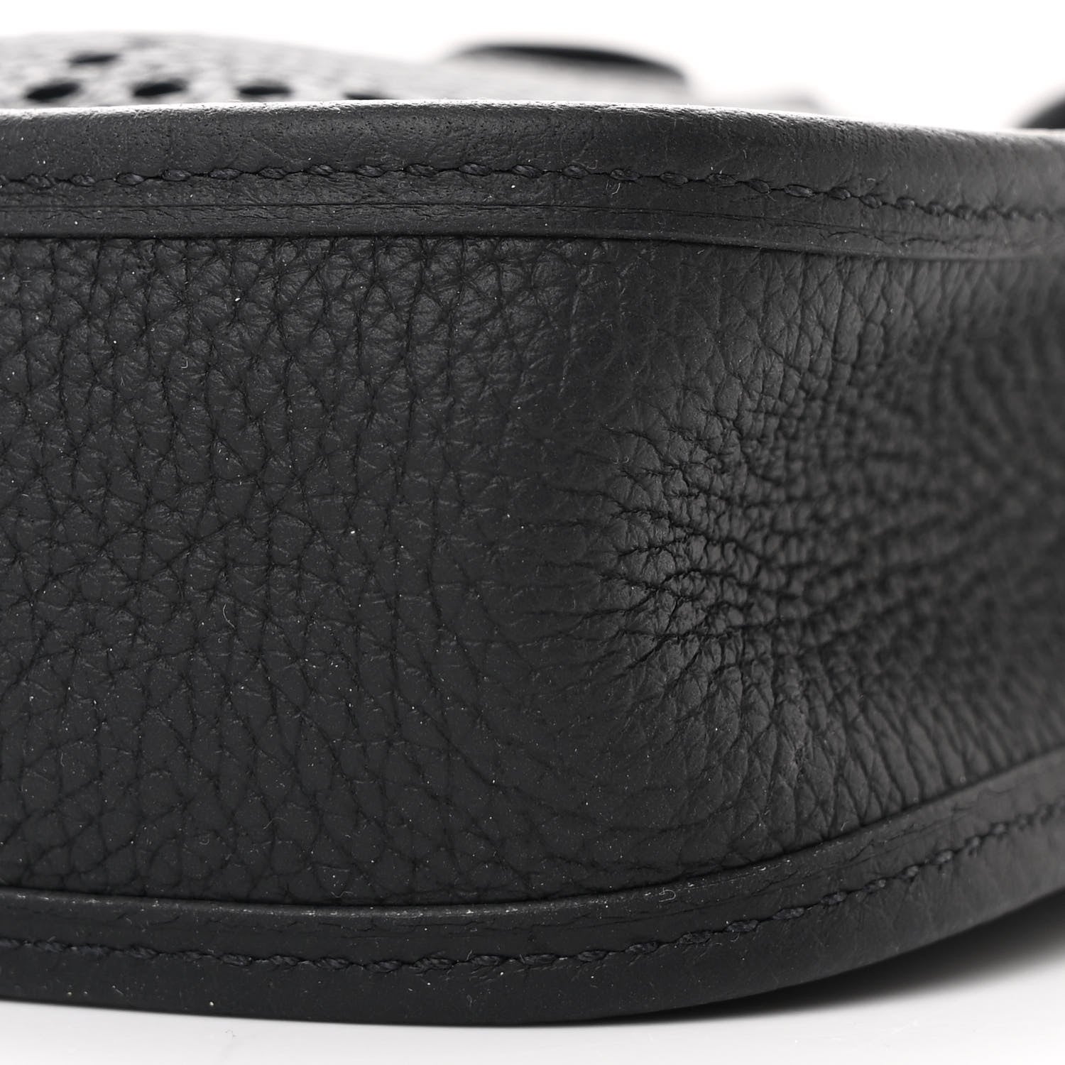 Hermes Taurillon Clemence Evelyne TPM Black 10 of 11