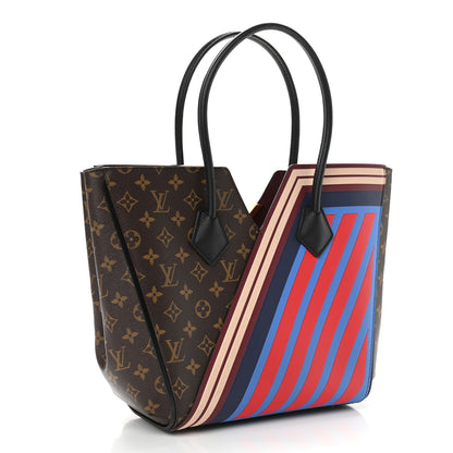Louis Vuitton Calfskin Monogram Kimono Tote MM 2 of 15