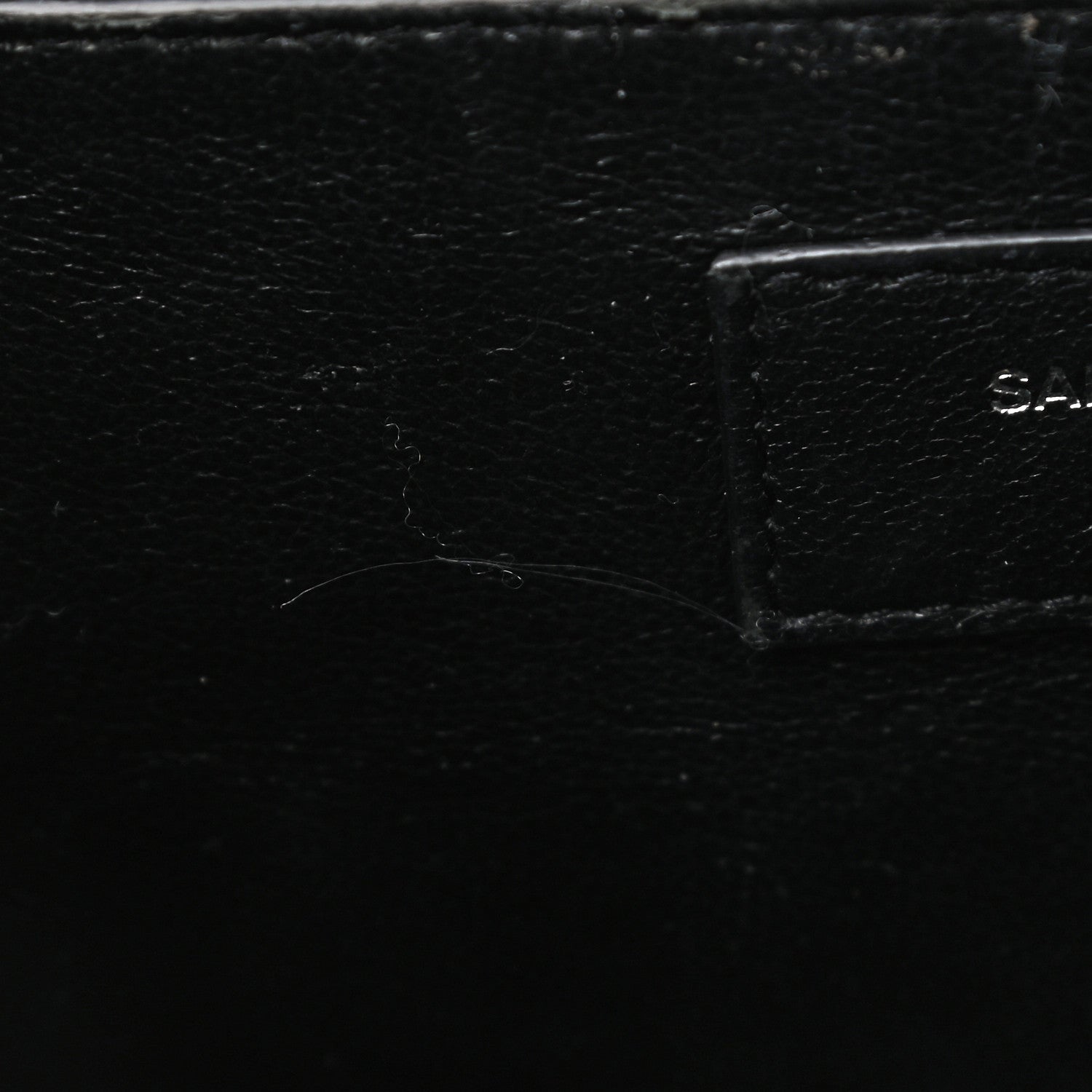 Saint Laurent Grain De Poudre Textured Mixed Matelasse Medium Triquilt Monogram Satchel Granite 13 of 21