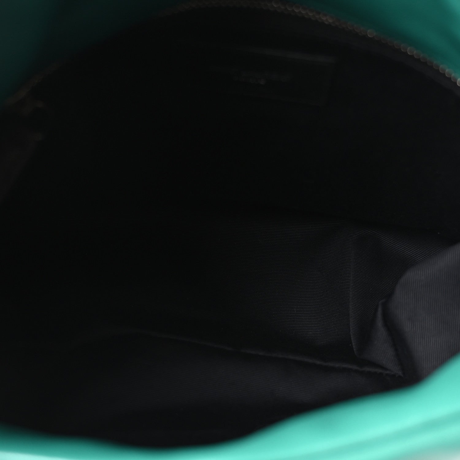 Saint Laurent Lambskin Quilted Small Loulou Puffer Monogram Chain Satchel Green Field 5 of 10