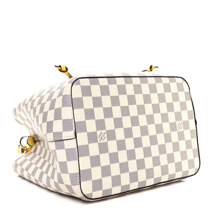 Louis Vuitton Damier Azur Neonoe MM Pineapple 4 of 10