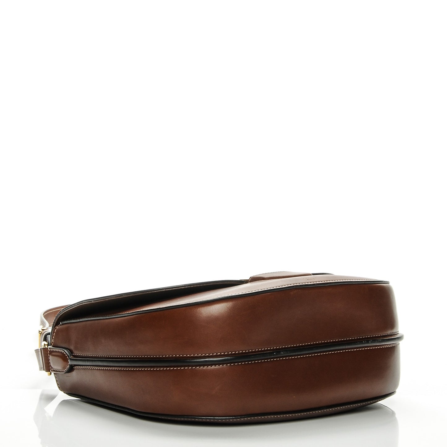 Natural Calfskin Medium Trotteur Chestnut