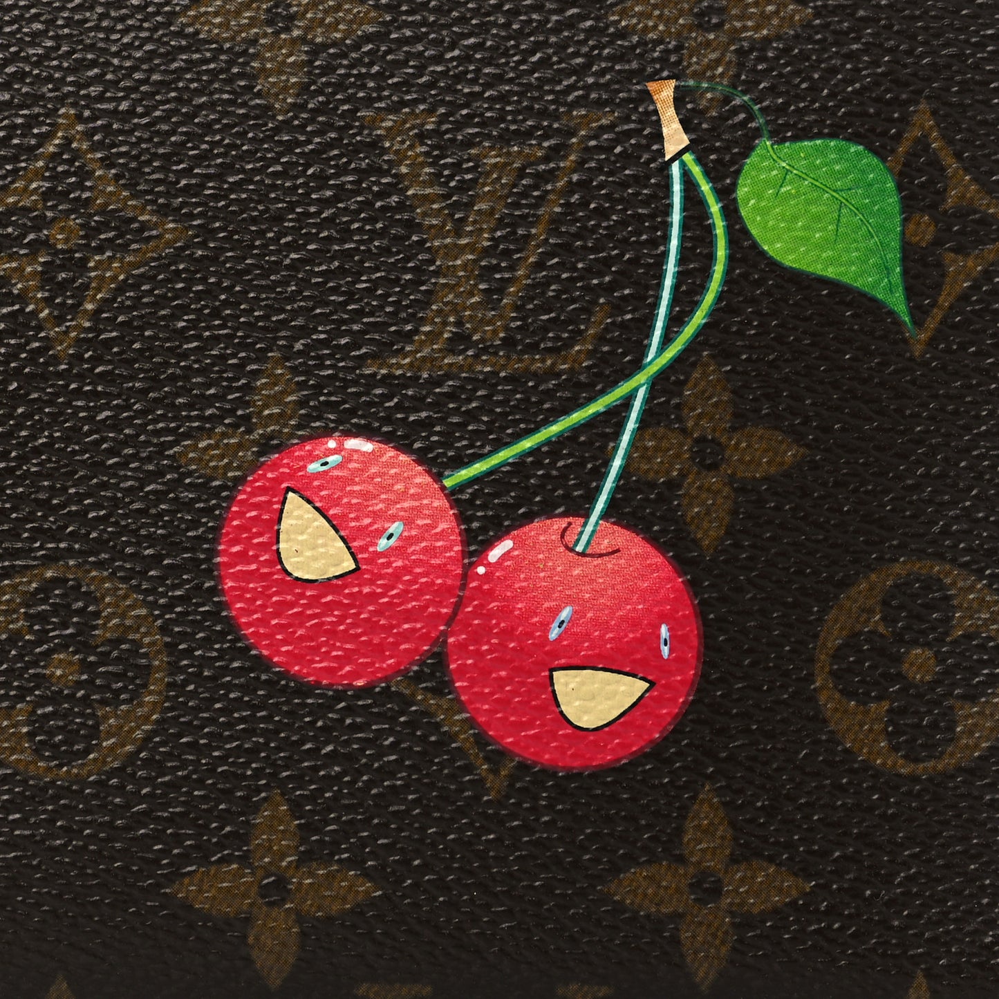Monogram Cerises Zippy Wallet