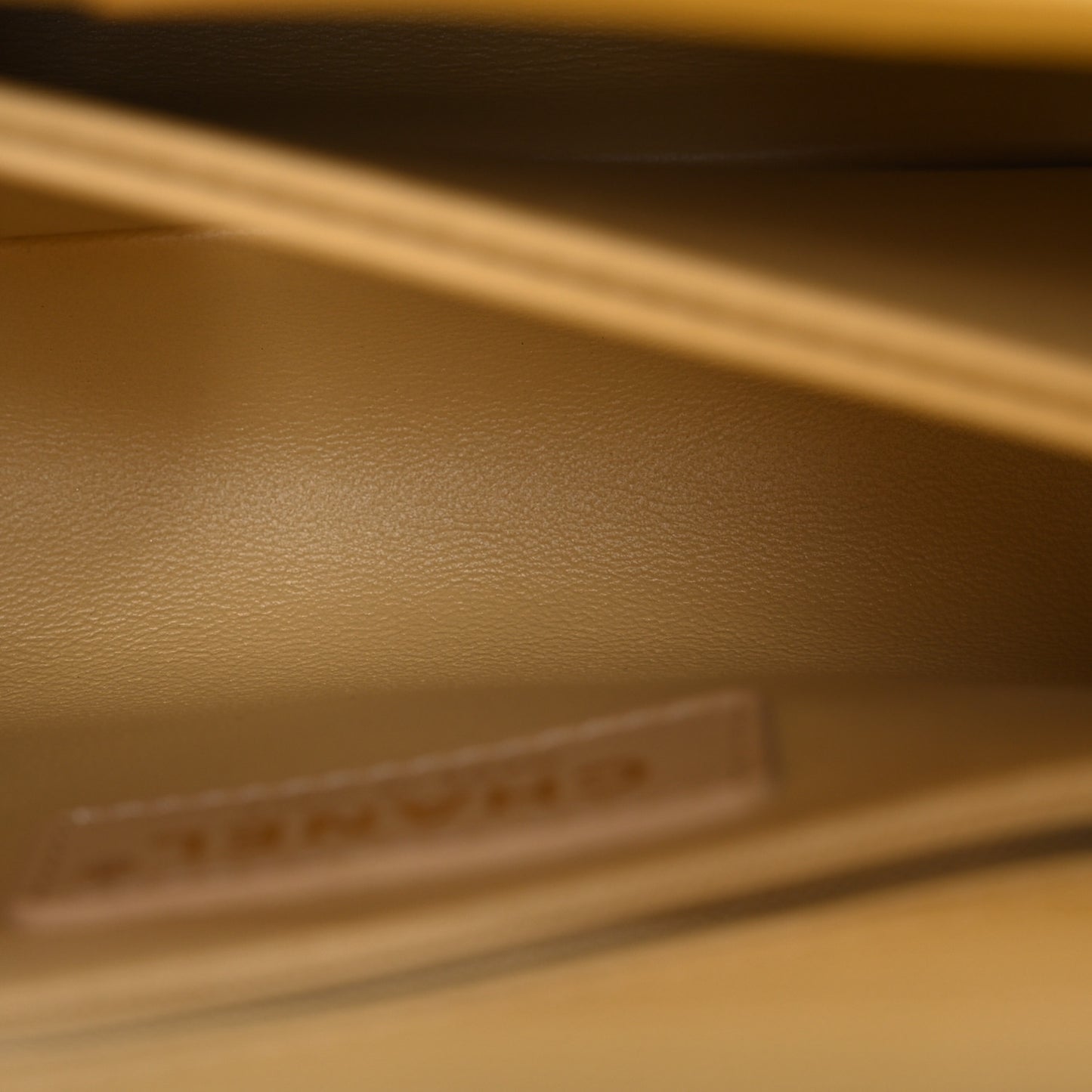 Caviar Quilted Mini Coco Handle Flap Yellow