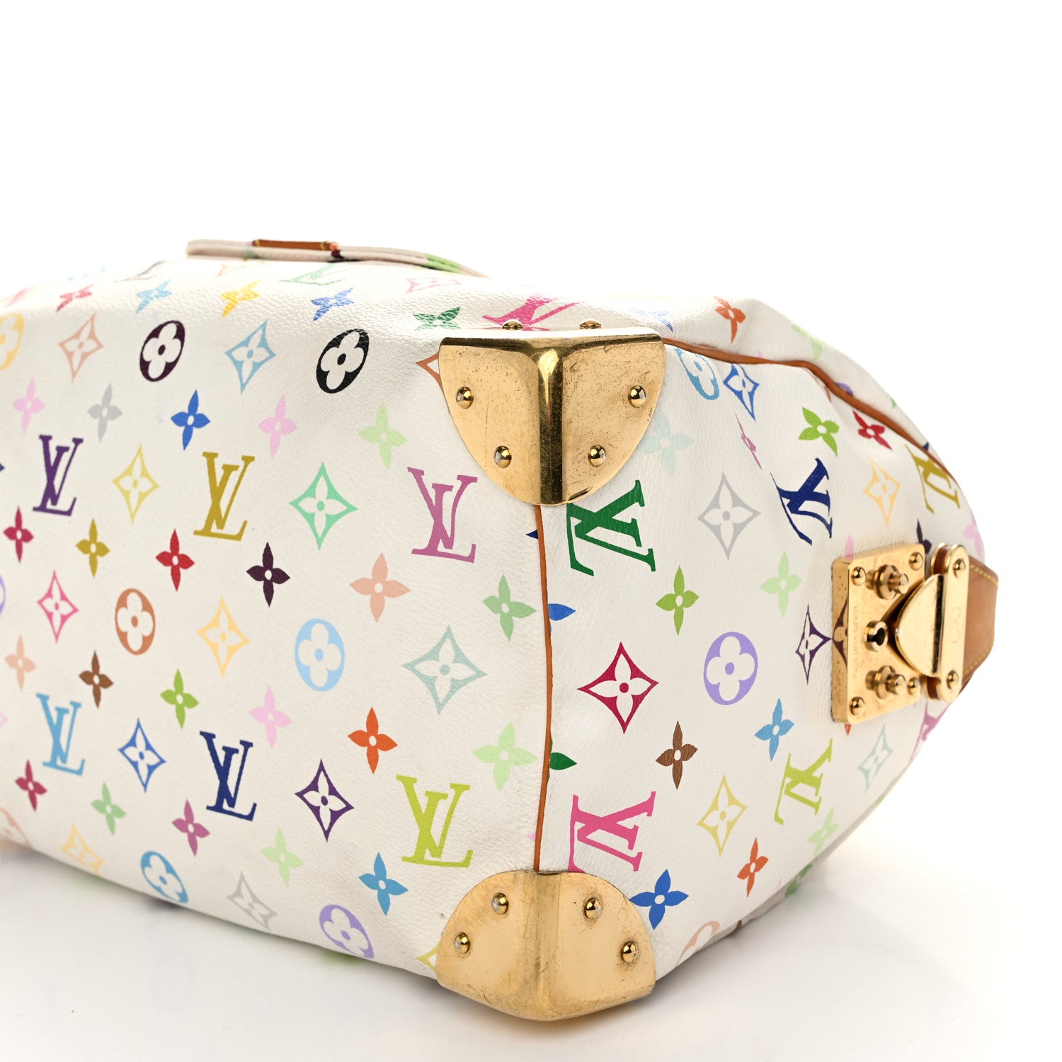Louis Vuitton Monogram Multicolor Speedy 30 White 8 of 9