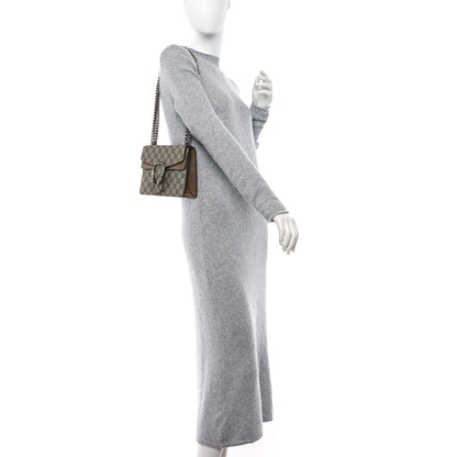Gucci GG Supreme Monogram Mini Dionysus Shoulder Bag Taupe 4 of 11