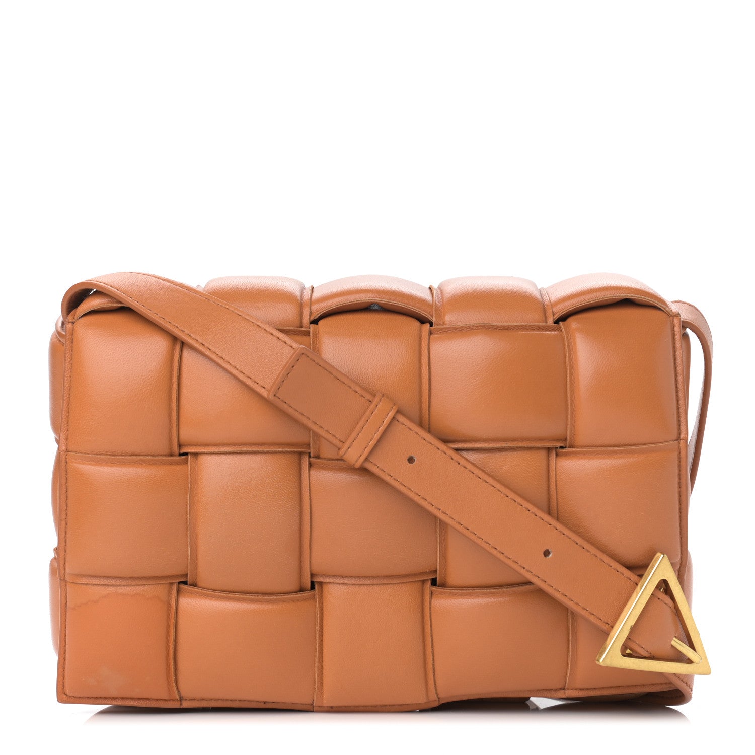 Bottega Veneta Nappa Maxi Intreccio Padded Cassette Crossbody Bag Clay 1 of 16