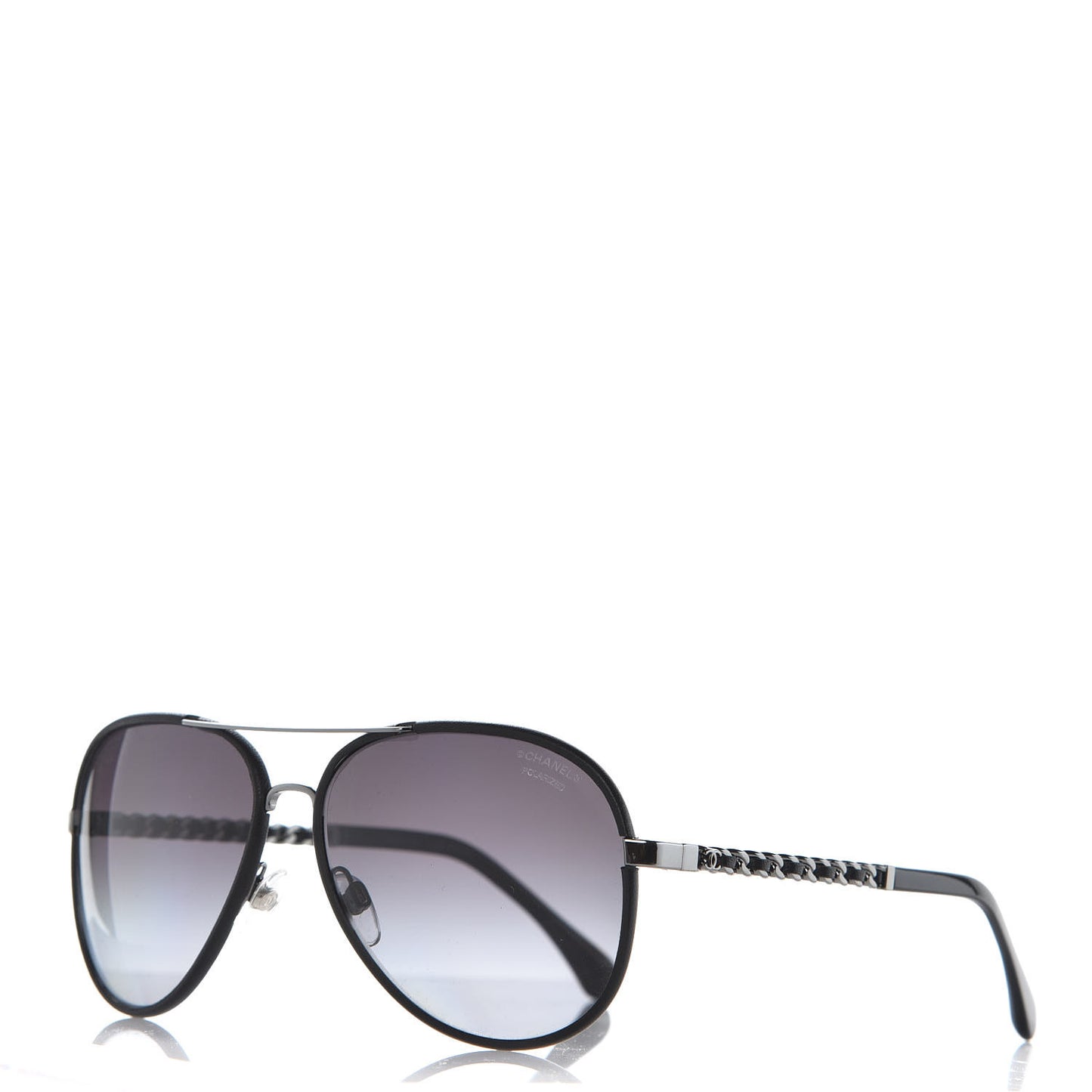 Polarized Pilot Winter Sunglasses 4219-Q Black
