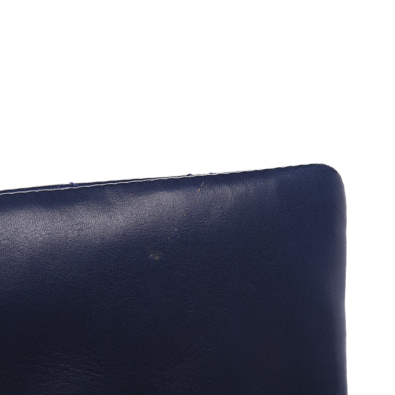 Chanel Lambskin Quilted Maxi Single Flap Dark Blue 9 of 12