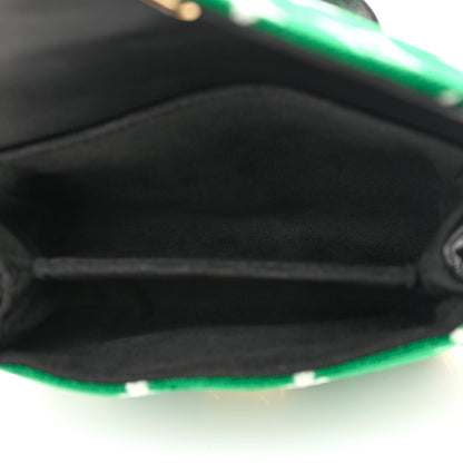 Louis Vuitton Monogram Jacquard Velvet Micro Metis Green 5 of 12