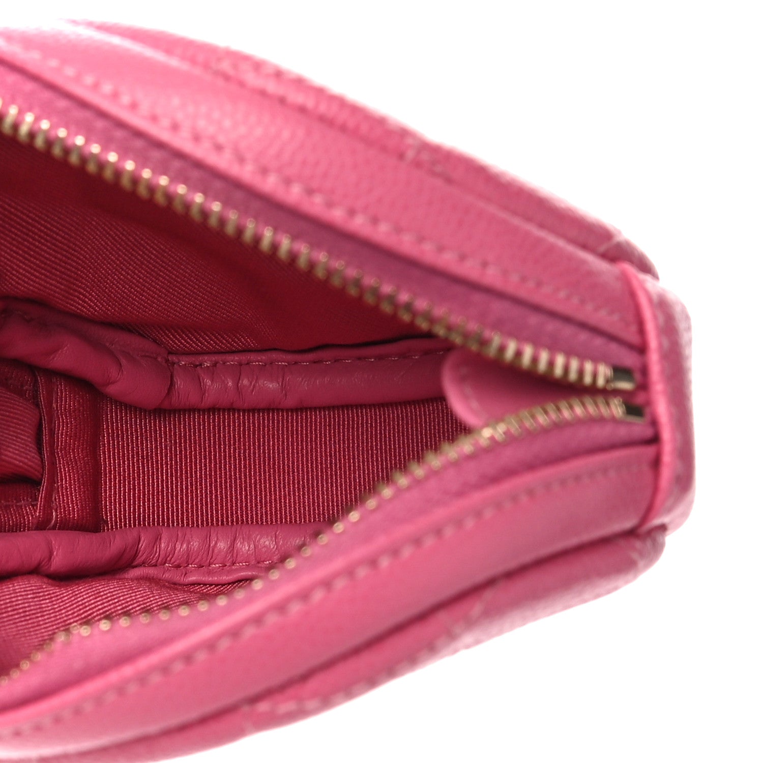 Chanel Caviar Quilted Zip Around Classic Coin Purse 5 of 11