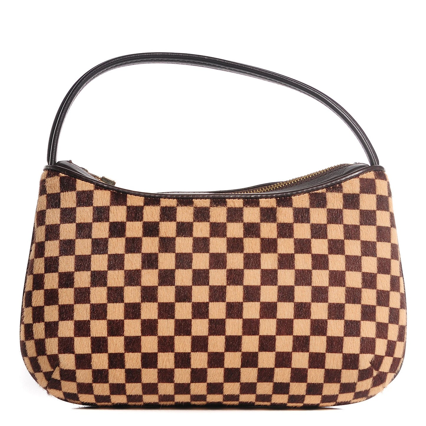 Calf Hair Damier Sauvage Tigre