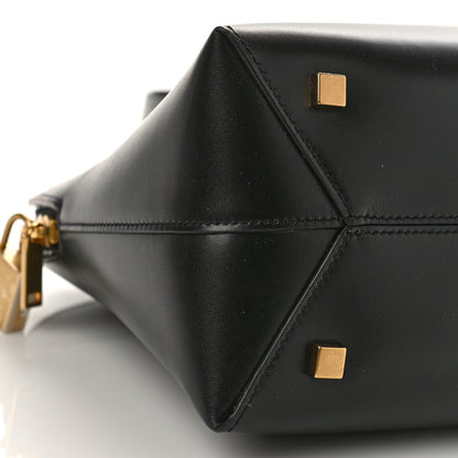 Saint Laurent Calfskin Sac De Jour Duffle Top Handle Black 7 of 8