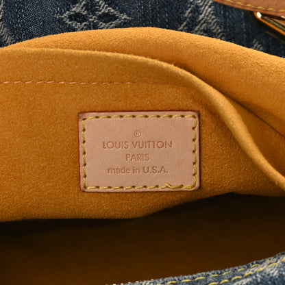 Louis Vuitton Denim Baggy GM Blue 5 of 7