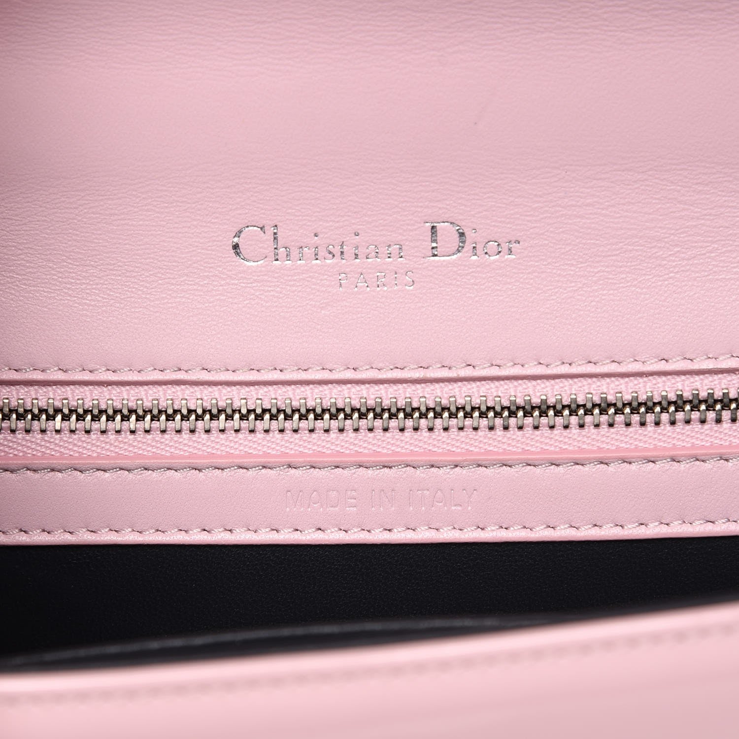 Christian Dior Patent Micro-Cannage Small Diorama Flap Bag Rose 7 of 8