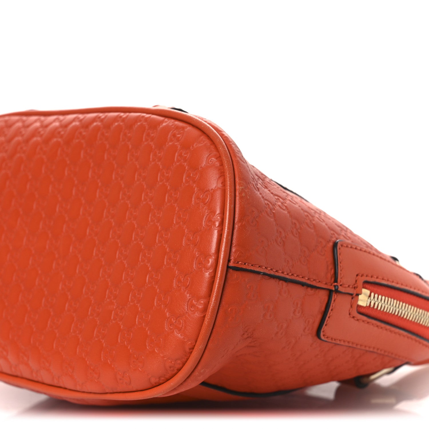 Gucci Microguccissima Mini Dome Bag Sun Orange 10 of 11