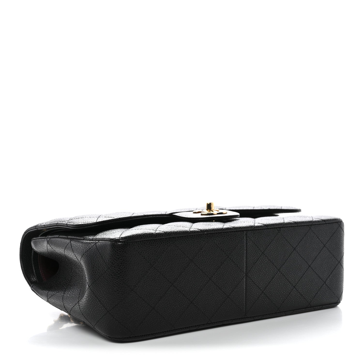 Chanel Caviar Quilted Jumbo Double Flap Black 4 of 11