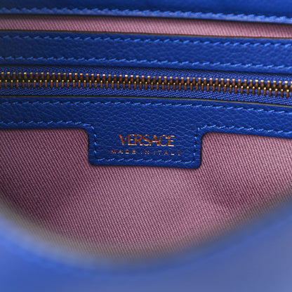 Versace Calfskin La Medusa Medium Hobo Crossbody Lapis 6 of 11