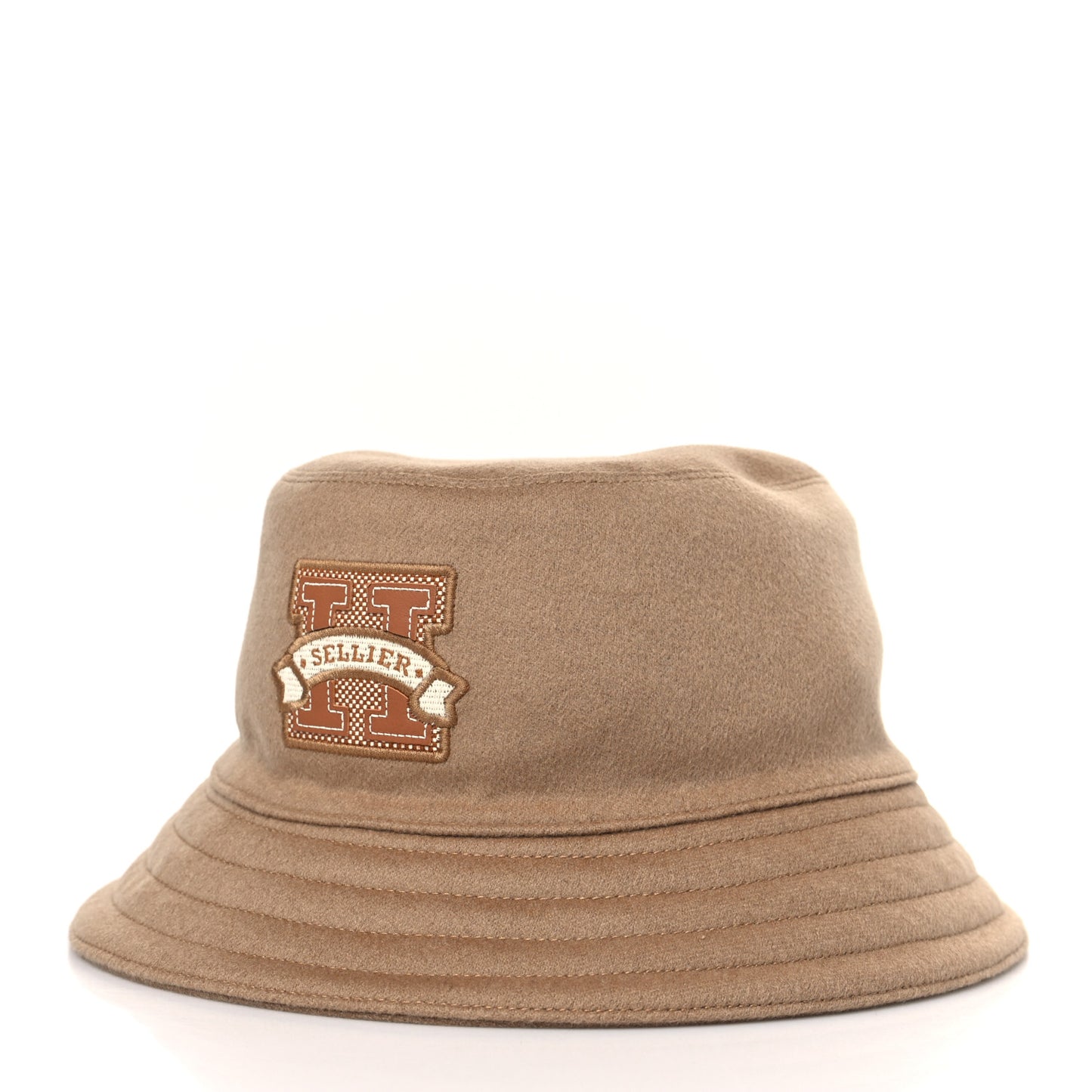Cotton Harper H Sellier Bucket Hat 57 Beige Camel