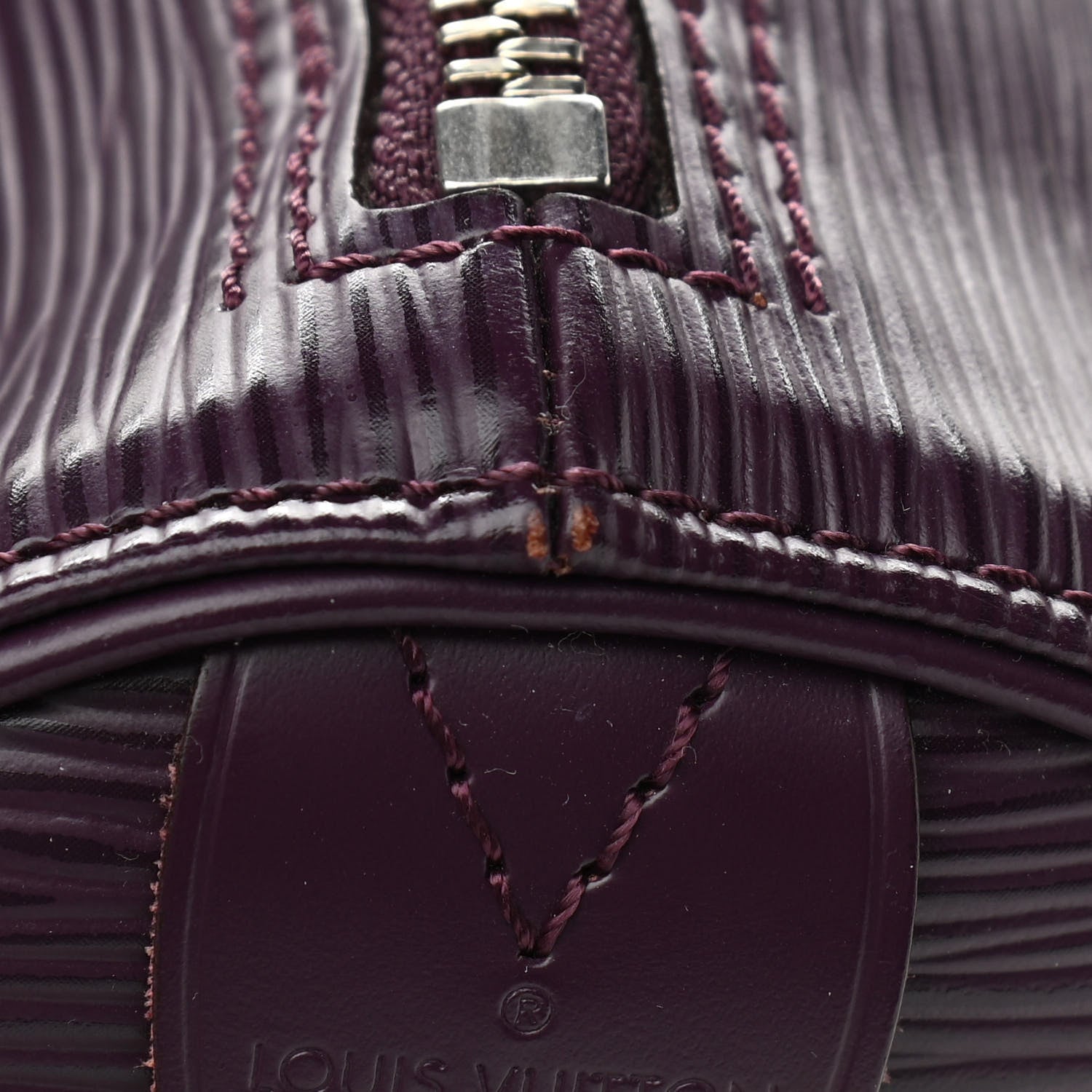 Louis Vuitton Epi Speedy 30 Cassis 12 of 14