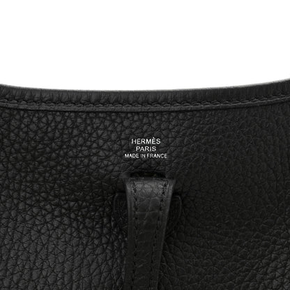 Hermes Taurillon Clemence Evelyne TPM Black 6 of 10